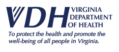 Virginia Department of Health sponsor logo